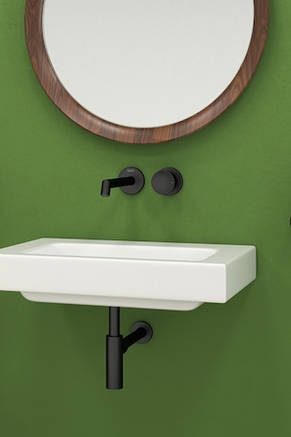 Teska Arte Lavabo Bataryası-full Siyah Mat Siyah