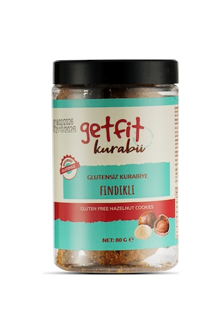 Getfit Fındıklı Kurabiye 80 Gr
