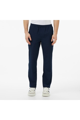 Nautica Erkek Lacivert Slim Fit Teknik Pantolon Düz P65106t Lacivert