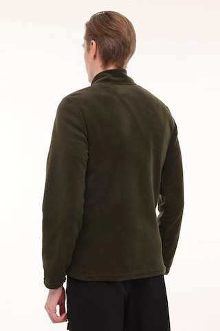 Lumberjack 2w M-sn165 Nordic Haki Erkek Fermuarlı Polar 101398540 Haki