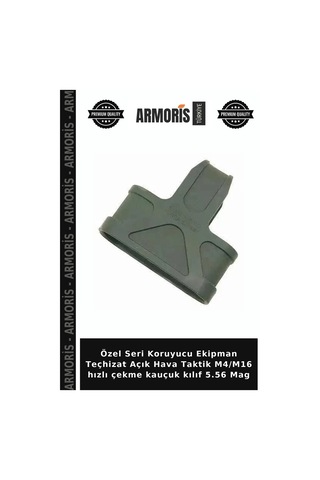Özel Seri Koruyucu Ekipman Teçhizat Açık Hava Taktik M4/m16 Hızlı Çekme Kauçuk Kılıf 5.56 Mag