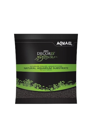 Aquael Gravel Decoris 2-4 Mm Siyah Kum 1 Kg