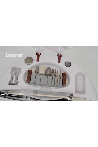 Beurer MP 100 MPe Pro Manikür Pedikür Seti 15'li Beyaz