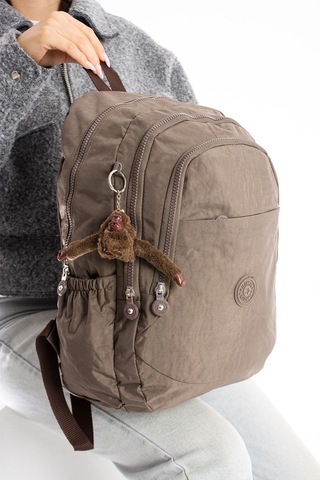 Su Geçirmez Kumaş Vizon Renk Unisex Çanta Yükseklik 40cm Genişlik 28cm VİZON