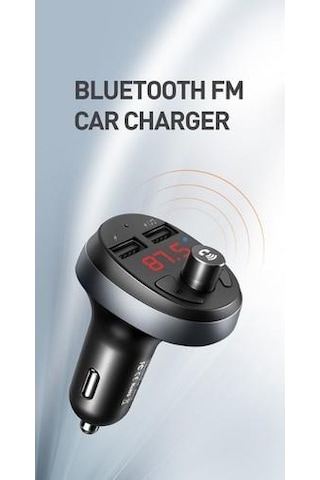 Mcdodo Bluetooth Fm Transmitter 2 Usb 3.1A Çakmak Şarj Cc-6880 N11.376