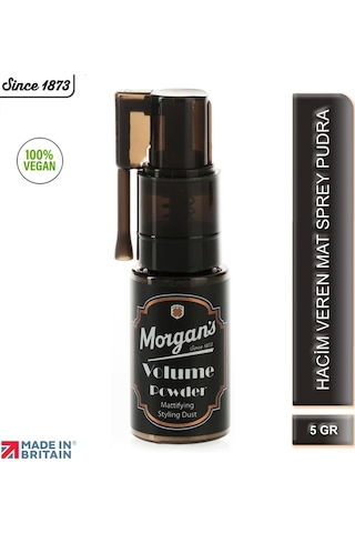 Morgan's Pomade Volume Powder Mattifying Styling Dust - Mat Görünümlü Hacim Veren Pudra Wax 5 G