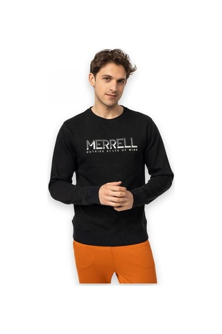 Merrell M25smithm Outdoot Sweat Siyah Erkek Sweatshirt Siyah