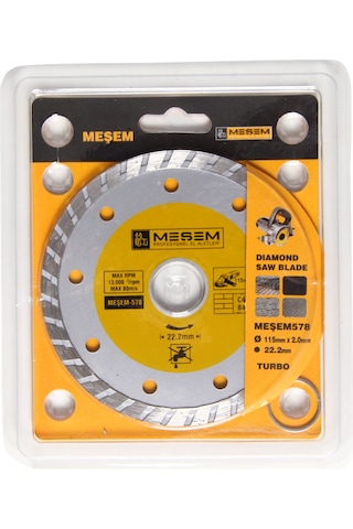 115 Lik Mermer Ahşap Granit Demir Fayans Kesme Disk Seti N11.88