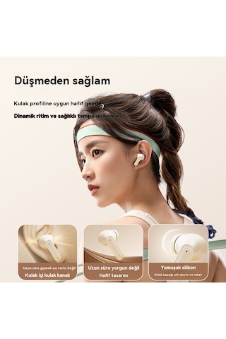 Aurora Kablosuz Kulaklıklar Spor Gürüsünüazaltmak İçin-beyazdır