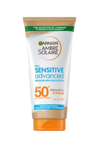 Garnier Ambre Solaire Sensitive Advanced Koruyucu Güneş Kremi SPF50+ 175 ML