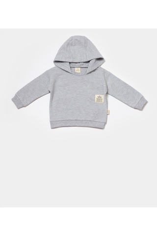BabyCosy Organik Kapüşonlu Sweatshirt & Pantolon Seti 001