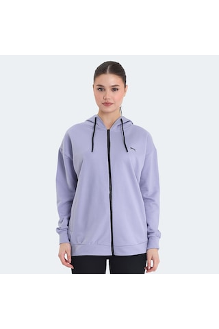 Slazenger KATHLEENA IN Kadın Sweatshirt Mor