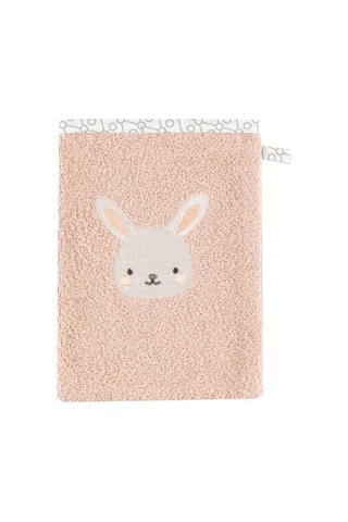 Lexroo Nakışlı Bebek Ve Çocuk Banyo Kesesi Bunny 15x21 Cm