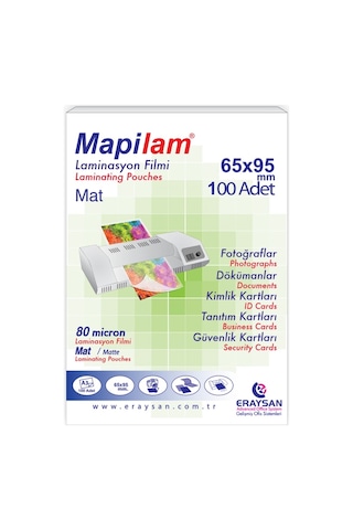 Mapilam-80mic.65 x 95 CM Mat Polyester 100 Mapilam-80mic.65 x 95 CM Mat Polyester 100