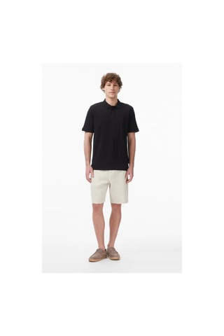 Nautica Erkek Siyah Regular Fit Polo Yaka T-shirt-14584