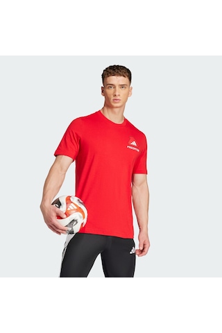 Adidas Predator History Graphic Tişört-7774 Kırmızı