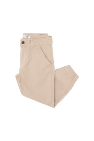 U.s. Polo Assn. Erkek Çocuk Koyu Bej Pantolon Kanvas-chino 50317270-vr088 Koyu Bej
