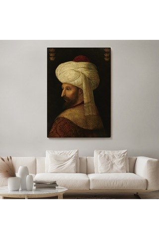 Fatih Sultan Mehmed Han Tablosu-6409 35 X 50