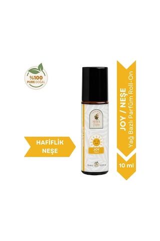 Joy Neşe Yağ Bazlı Parfüm Roll-on 10 Ml Çiçek - Meyve