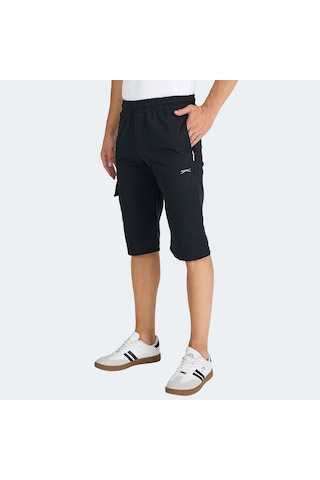 Slazenger NECK I Erkek Cepli Kapri Siyah Şort