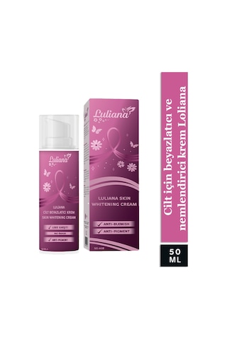 Luliana Cilt Beyazlatıcı Leke Karşıtı Krem 50 ML