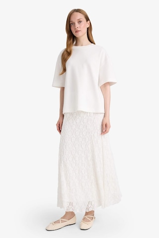 Defacto Dantel Beyaz Maxi Etek F5014ax25hswt34 Beyaz
