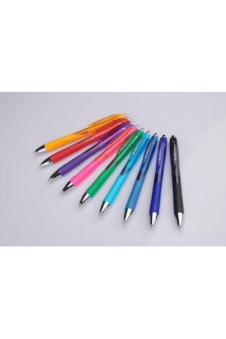 Serve X-berry Jel Mürekkepli Kalem 0.7 MM - 9lu Set