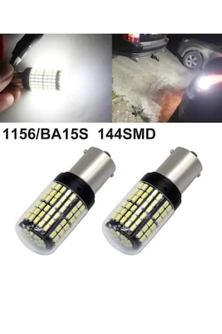 Yenilzd 93 Tek Duy Led P21w Ba15s 144 Ledli Beyaz 2 Adet