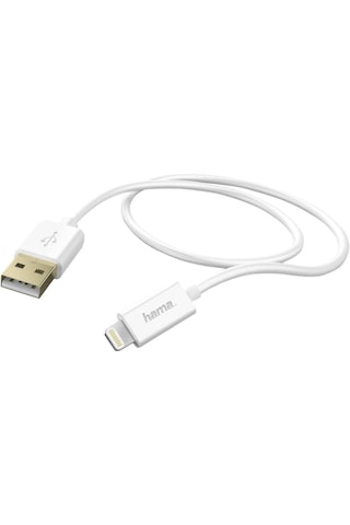 Hama Apple Uyumlu iPhone Lightning Usb Kablo Beyaz
