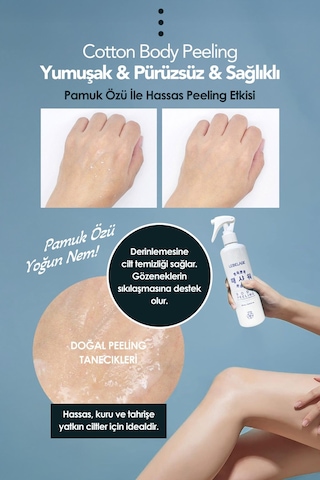 Lebelage Pamuk Özü İçeren Vücut Peelingi Lebelage Cotton Body Peeling