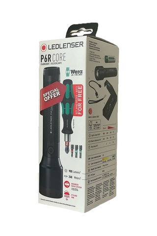 P6r Core Set / Wera Tornavida Seti Hediye Siyah