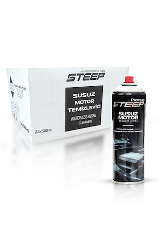 Steep Susuz Motor Temizleyici & Parlatıcı Sprey 24 Adet 500 Ml