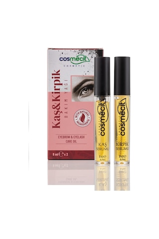 Kaş & Kirpik Bakım Yağı 8 Ml+8 Ml