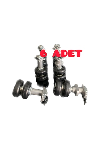 Tusem 6 Adet Cam Balkon Tekeri