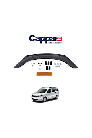 Cappafe Dacia Lodgy Ön Kaput Koruyucu Rüzgarlık 4Mm Abs 2013-› N11.16748