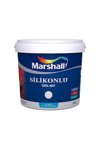 Marshall Silikonlu Özel Mat Iç Cephe Boyası 15 Lt 1. Grup