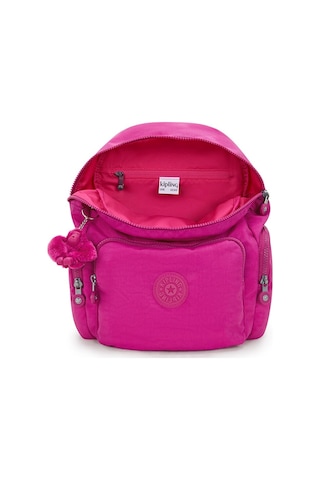 Kipling Kıplıng City Zip S Küçük Boy Sırt Çantası Pembe Glowıng Fuchsıa Pembe