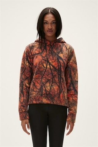 Bad Bear 21.04.21.001-c38 Equinox Full Zip Kadın Polar Turuncu