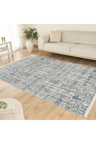Kaşmir Halı 7/24 Sahara Softline Nest Blue 160x230 Cm Mavi