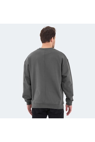 Slazenger VADIK Oversize Erkek Haki Sweatshirt