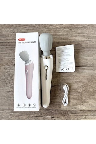 Elmpaly Şarj Edilebilir Beyaz Masaj Tabancası - Boyun, Omuz, Bacak Ve Sırt İçin Taşınabilir Kas Gevşetici, Usb-c Hızlı Şarj Beyaz