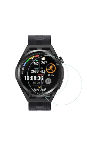 Huawei Watch Gt Runner Ekran Koruyucu Şeffaf Tpu Film 2 Adet