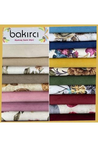 Döşemelik Kumaş Soho (15 Düz Renk - 12 Desenli Seçeneği)