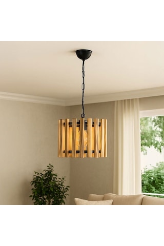 Modelight Ahlat 3'lü Sarkıt - Kahverengi / Siyah - 38 Cm Kahverengi / Siyah