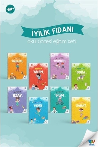 İyilik Fidanı Okul Öncesi Eğitim Seti 8 Kitap / Kolektif İyilik Fidanı Okul Öncesi Eğitim Seti 8 Kitap / Kolektif