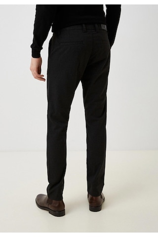 Erkek Slim Fit Siyah Armürlü Chino Pantolon Ncs Jeans 2227 2021 Siyah