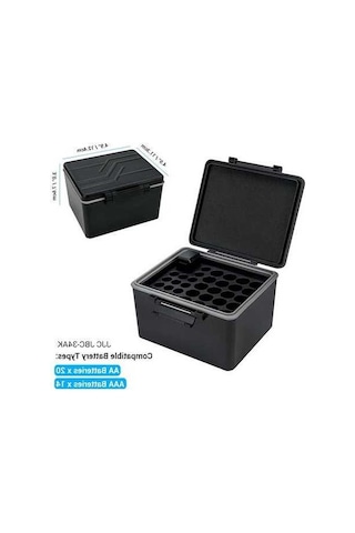 Novahub Su Geçirmez 18650/aa/aaa Pil Kutusu - Jjc Jbc Serisi Pil Kılıfı