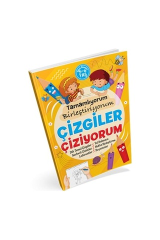 Tamamlıyorum Birleştiriyorum Çizgiler Çiziyorum 5 - 6 Yaş- Ema Çocuk