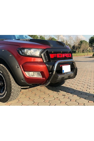 Ford Ranger Uyumlu Yedek Parça 2006+ Off Road Krom Poliüretan Ön