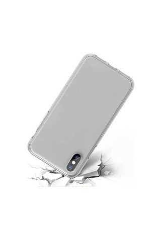 Apple Uyumlu iPhone Xs 5.8 Kılıf Zore Enjoy Kapak Renksiz